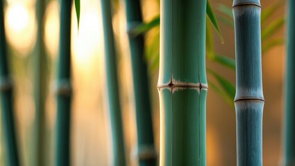 Natural bamboo material detailed texture