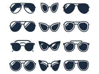 SunGlasses Vector Icon Pack