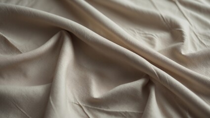 Fototapeta premium Intimate perspective on the texture of the fabric.