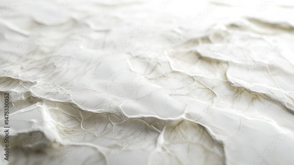 Poster surface with thin white veining and a soft matte finish.