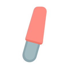 Abstract eraser tool on a black background illustration