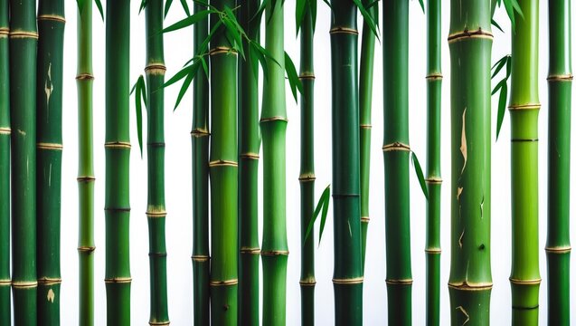 Bamboo plant showing a clipping patch