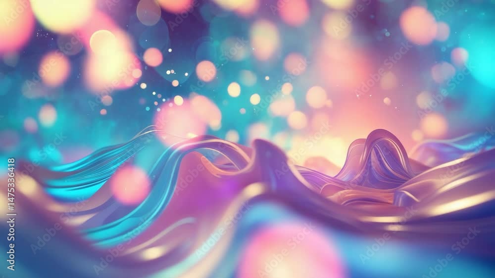 Poster background with effect