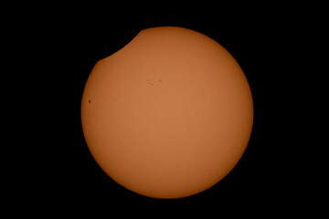 Eclipse parcial de sol 2025