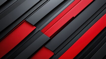 Obraz premium Abstract background with red and black diagonal lines. Modern design.