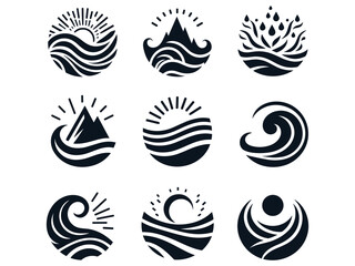 Wave Vector Icon Pack