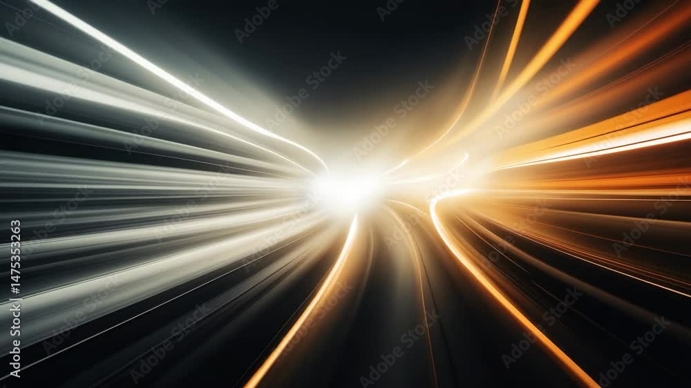 Poster speed light background: a dynamic visual effect