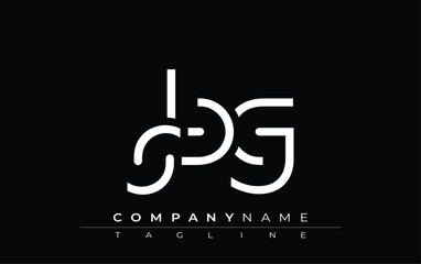 SBG abstract letter design. Modern Business Logo Design With Abstract Typography and Contemporary Style