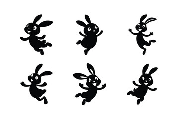 vector illustration of a rabbit