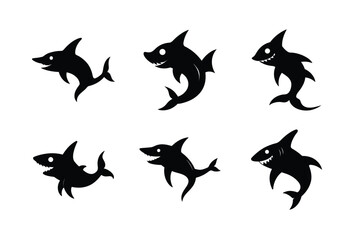  goblin shark black silhouette 
