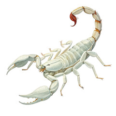 Scorpion animal png desert scorpion png arachnid png venomous insect png creepy crawler png stinging bug png wild insect png white background image