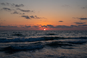 Sunset over the Gulf