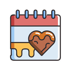 Heart and Calendar: Valentine's Day, Love, and Important Date