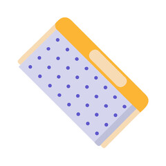 Polka dot pattern on a rectangular surface illustration
