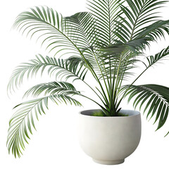 Obraz premium palm tree in a pot