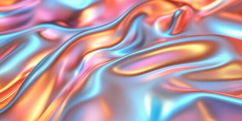 Vibrant fluid motion abstract textures digital colorful design soft illumination aesthetic