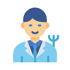 Psychologist illustration, mental health, doctor, therapy icon