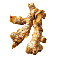 Fototapeta premium Fresh Ginger Root with Texture