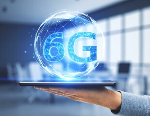 6G Technology Future Network, Digital Transformation, Wireless Speed
