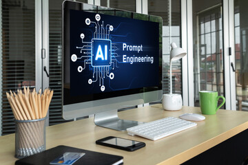 Generative AI virtual assistant tools for prompt engineer and user for ease of engage artificial...
