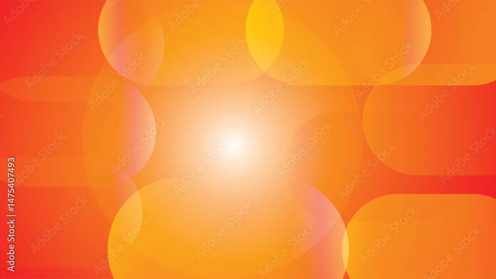Fototapete modern abstract geometric background with gradient shapes vector illustration. minimalist gradient a