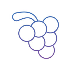 Grape Vector icon