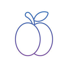 Plum Vector icon