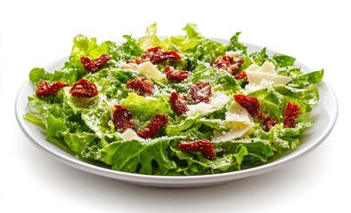 Salad with Sun-dried Tomatoes and Cheese