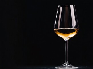 Wine Glass with White Wine