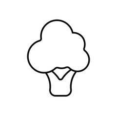Broccoli Vector icon