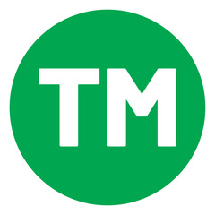 WebSet of copyright and registered logo set. Service mark and trademark right. Vector illustration