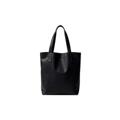 black leather handbag png background 