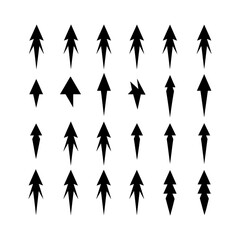 Fototapeta premium Bold Lightning Bolt Silhouette Illustration