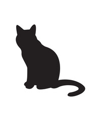 Simple Cat Vector Art, Icons, and Graphics for 