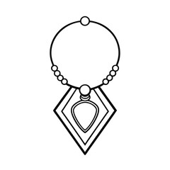 silver jewelry vector silhouette artwork