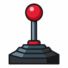 joystick isolated on white background