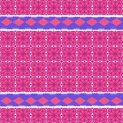Pink geometric pattern