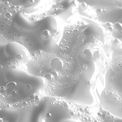 Creamy milk froth forming bubbly peaks high resolution images