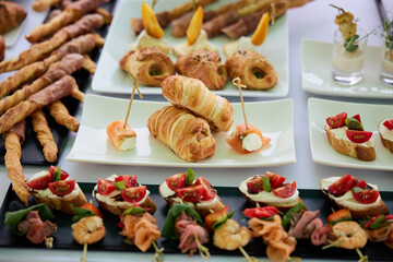 Catering appetizers for parties and events
