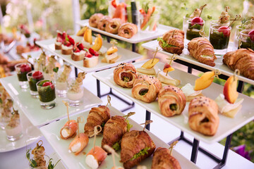 Catering appetizers for parties and events