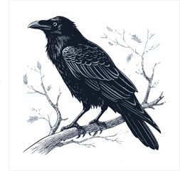 Crow Vector