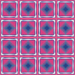 Pink geometric pattern