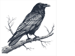 Crow Vector