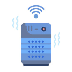 Smart Air Purifier with WiFi Connectivity and Sensor