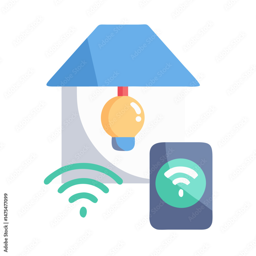 Poster smart home automation system with app control