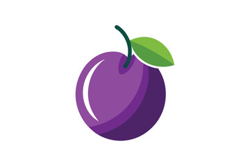 Editable Plum Clipart for Packaging and Branding 
