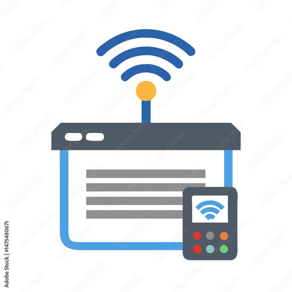 Poster smart home device: iot router and remote access