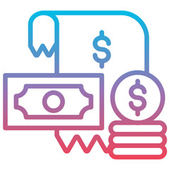 Payment Receipt Icon