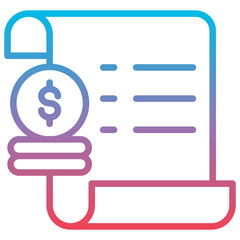Bill Statement Icon