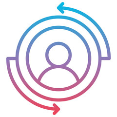  Customer Retention Cycle Icon